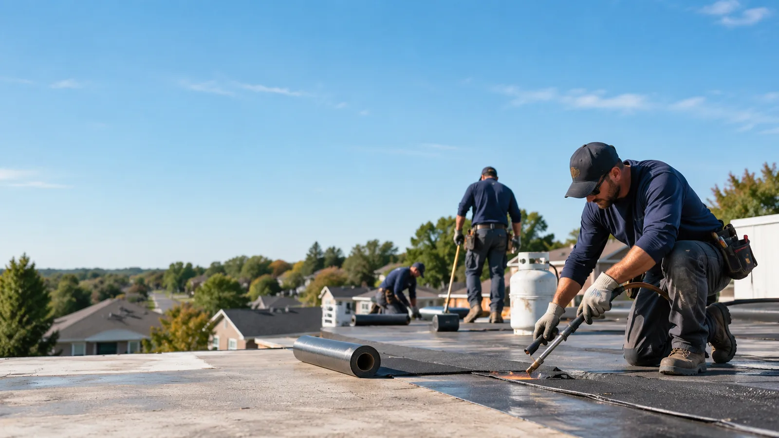 Flat Roof Leak Repair providers in Roachdale, IN